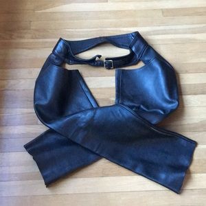Leather chaps